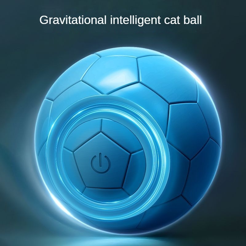 Pelota interactiva eléctrica para gatos con sensor de gravedad