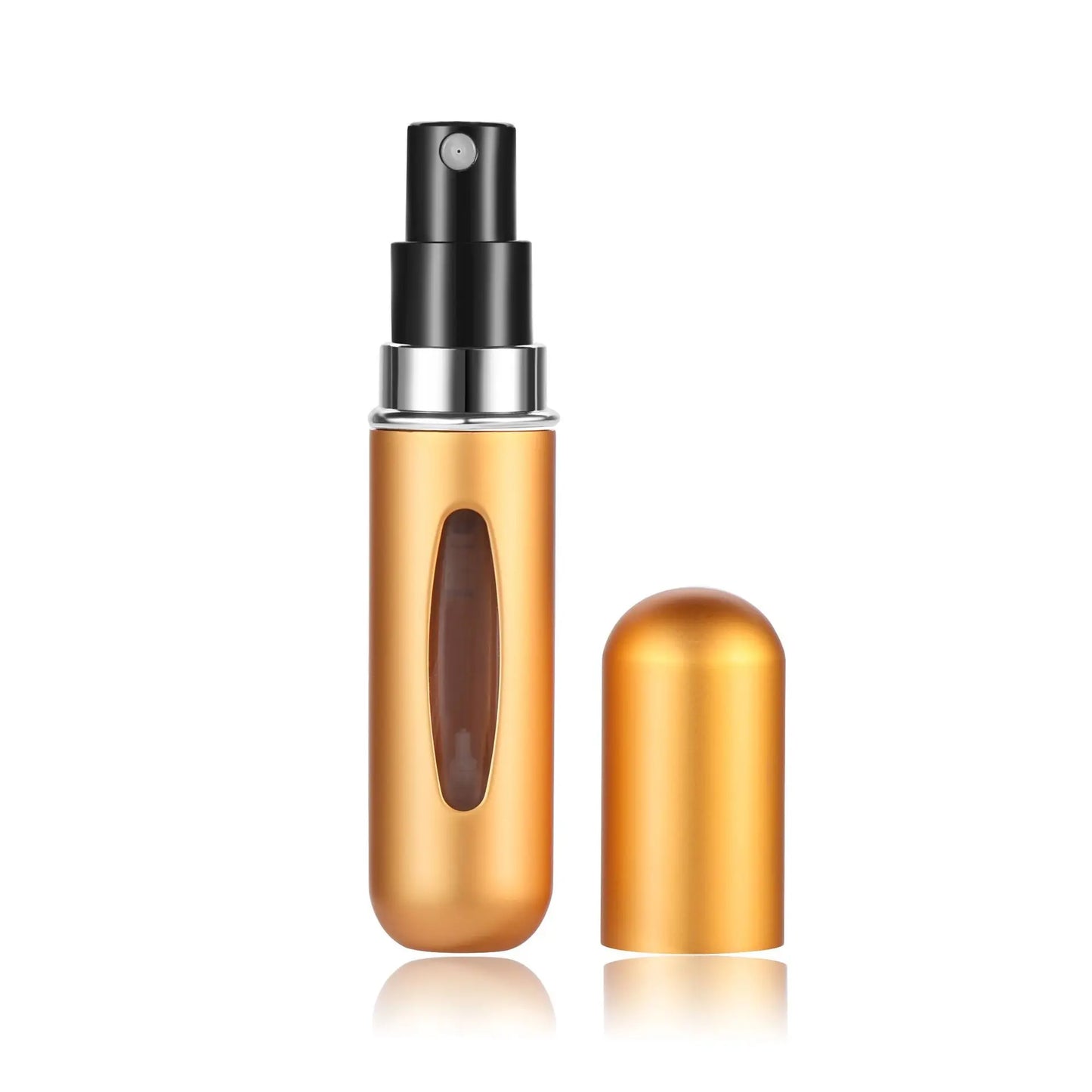 Botella De Recarga De Perfume De 5Ml, Mini Tarro De Pulverización Recargable Portátil, Bomba De Aroma, Envases Cosméticos Vacíos, Atomizador Para Herramienta De Viaje Caliente