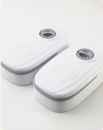 Alimentador Automático Inteligente para Mascotas - Comedero con Temporizador y Cuenco de Acero Inoxidable