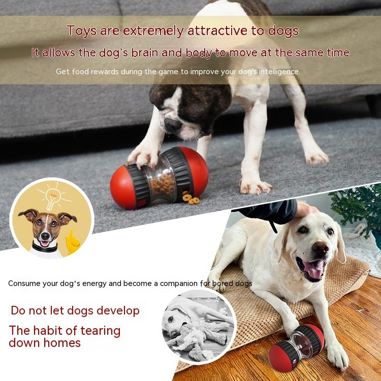 Juguete Interactivo para Perros: Dispensador de Comida y Diversión Inteligente