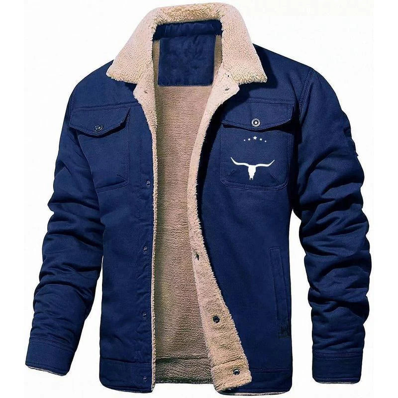 2025 Nueva Chaqueta Casual de Algodón con Forro de Polar para Hombres 🧥✨