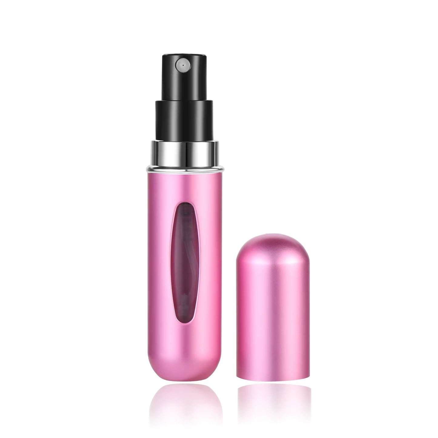 Botella De Recarga De Perfume De 5Ml, Mini Tarro De Pulverización Recargable Portátil, Bomba De Aroma, Envases Cosméticos Vacíos, Atomizador Para Herramienta De Viaje Caliente