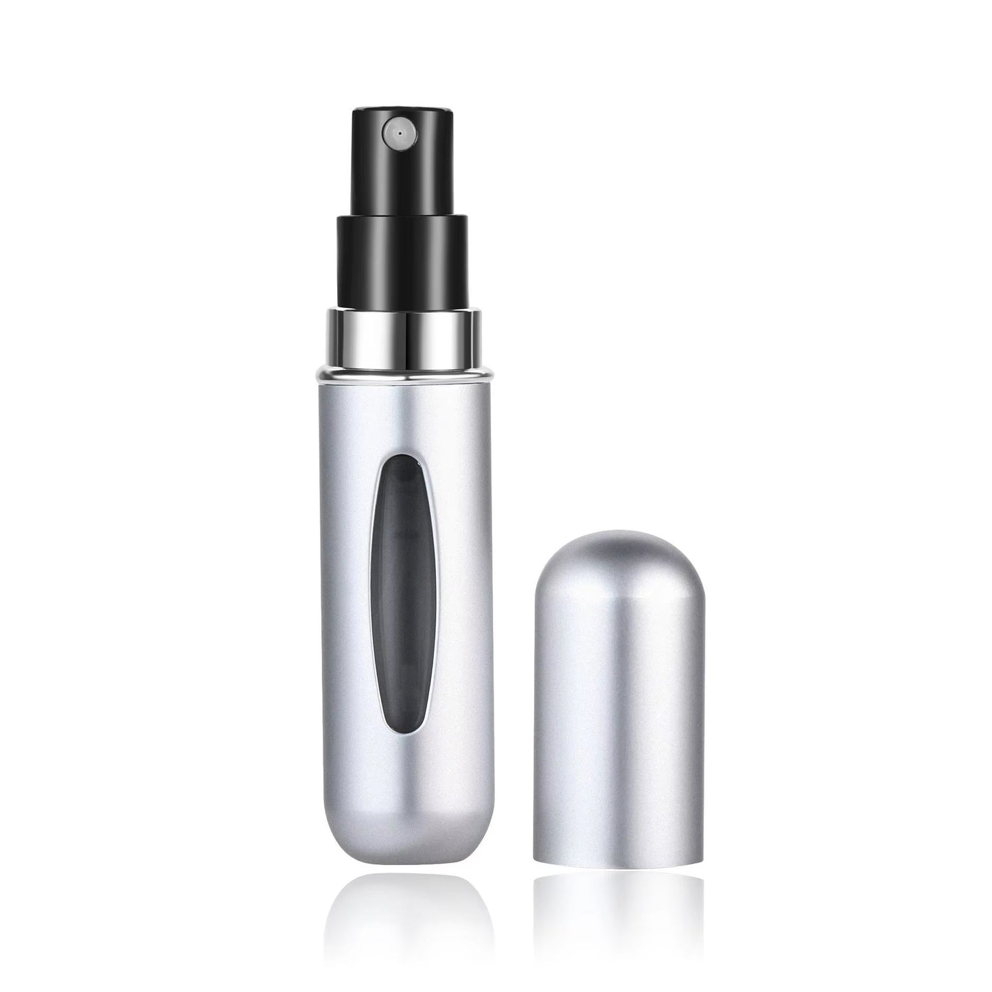 Botella De Recarga De Perfume De 5Ml, Mini Tarro De Pulverización Recargable Portátil, Bomba De Aroma, Envases Cosméticos Vacíos, Atomizador Para Herramienta De Viaje Caliente