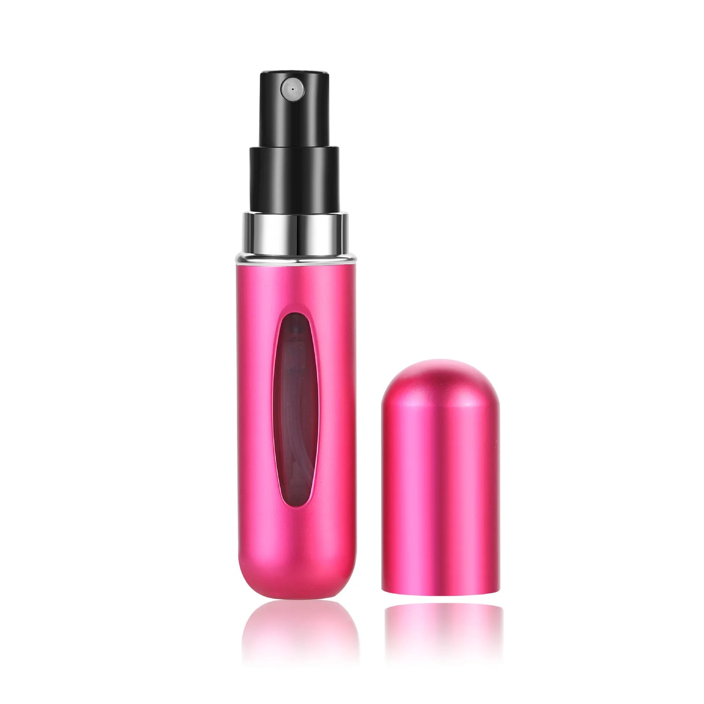Botella De Recarga De Perfume De 5Ml, Mini Tarro De Pulverización Recargable Portátil, Bomba De Aroma, Envases Cosméticos Vacíos, Atomizador Para Herramienta De Viaje Caliente