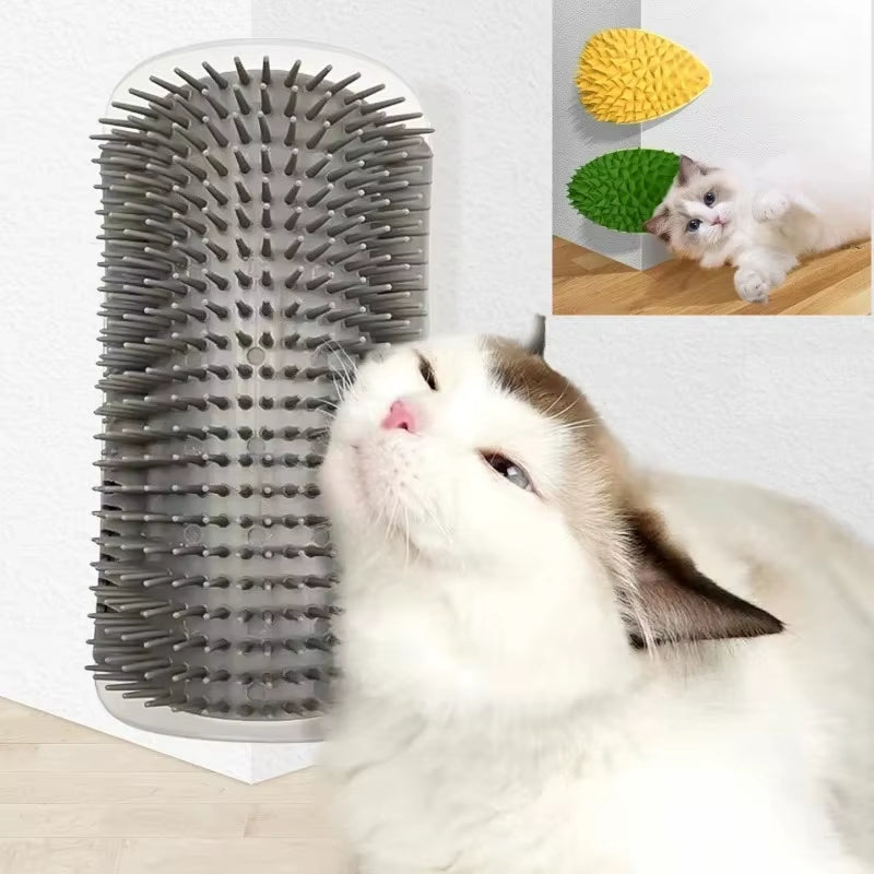 Peine Cepillo Para Mascotas, Juguete Para Gatos Más Suave, Peine De Masaje Con Hierba Gatera, Rascador Facial Para Gatitos, Cachorros Y Gatos, Accesorios