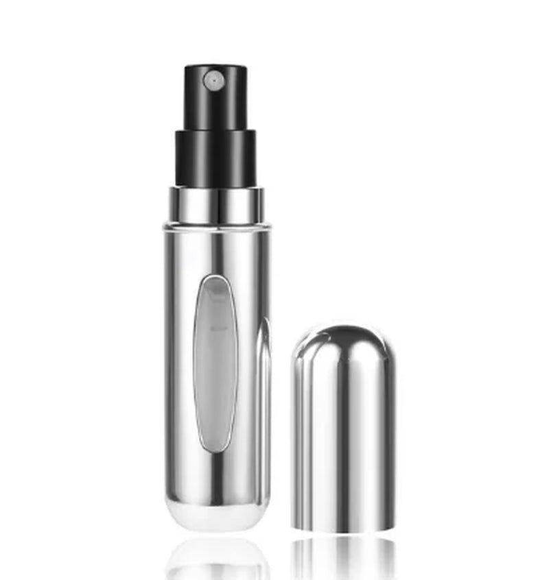Botella De Recarga De Perfume De 5Ml, Mini Tarro De Pulverización Recargable Portátil, Bomba De Aroma, Envases Cosméticos Vacíos, Atomizador Para Herramienta De Viaje Caliente