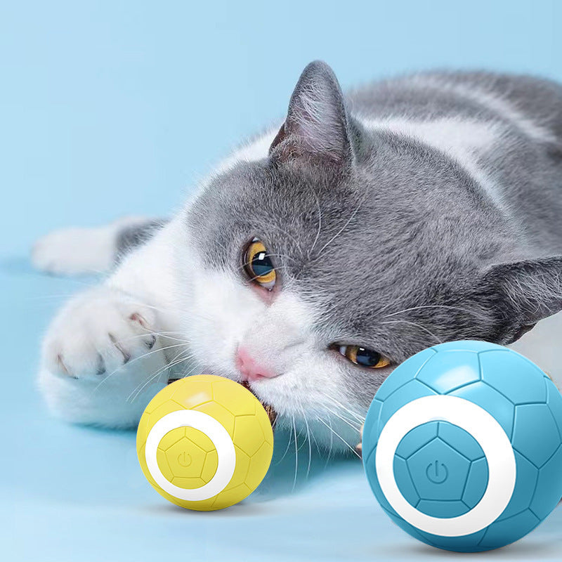 Pelota interactiva eléctrica para gatos con sensor de gravedad