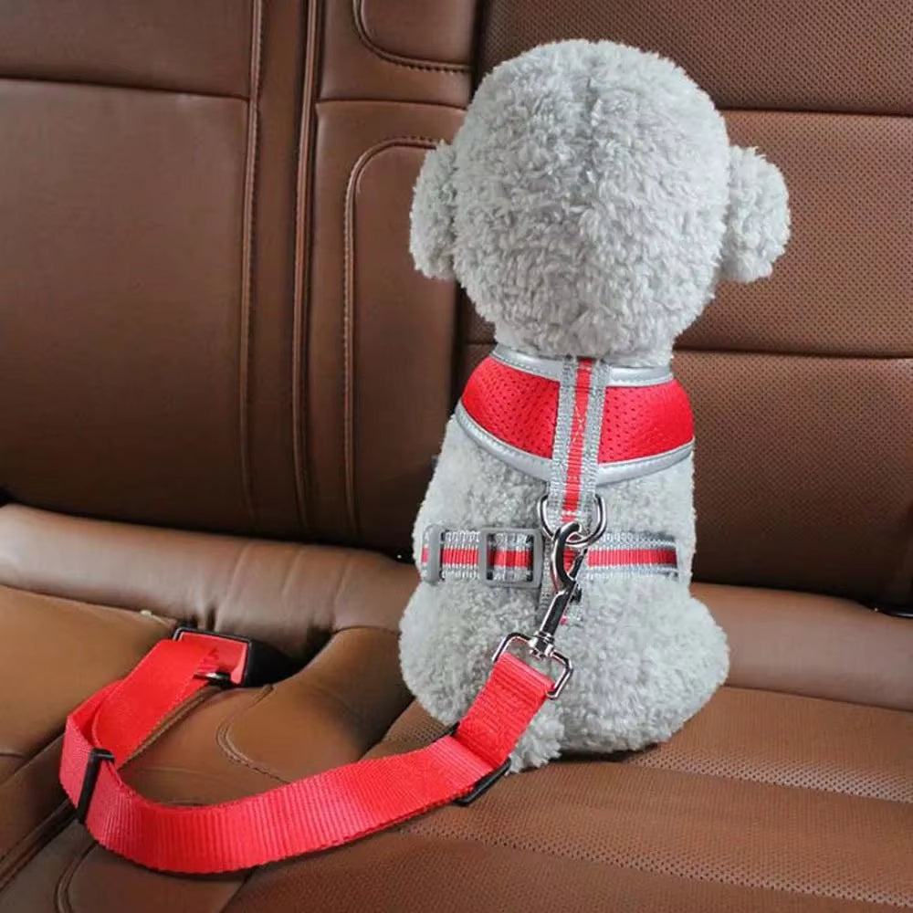 Hebilla De Seguridad Para Mascotas, Cinturón De Seguridad Para Mascotas, Adecuado Para Perros Pequeños Y Medianos, Suministros De Seguridad Para Mascotas, 1 Ud.