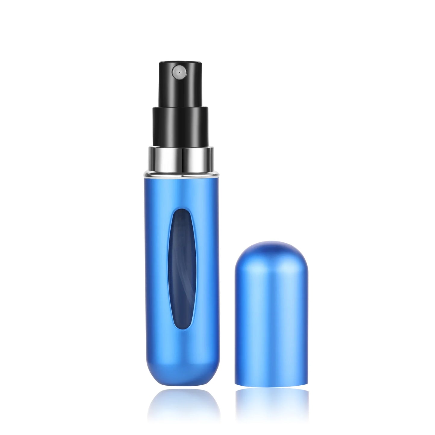 Botella De Recarga De Perfume De 5Ml, Mini Tarro De Pulverización Recargable Portátil, Bomba De Aroma, Envases Cosméticos Vacíos, Atomizador Para Herramienta De Viaje Caliente