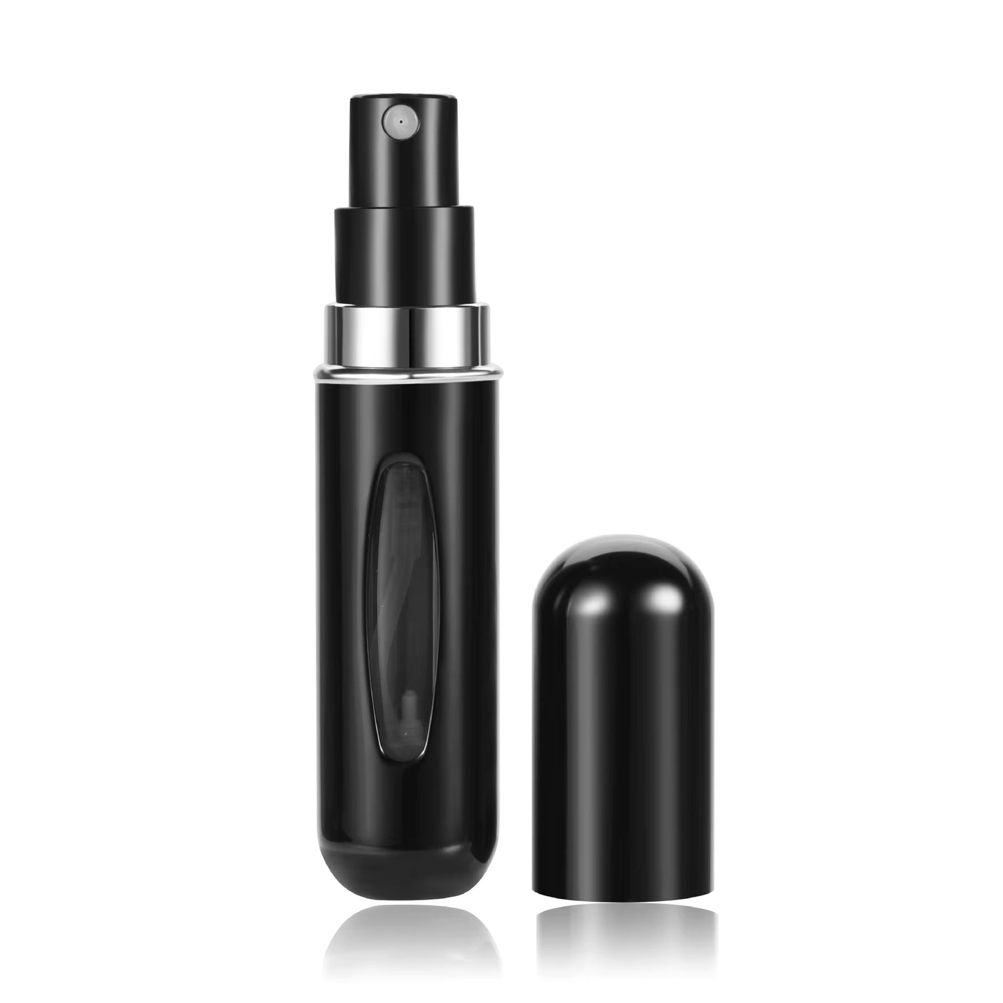 Botella De Recarga De Perfume De 5Ml, Mini Tarro De Pulverización Recargable Portátil, Bomba De Aroma, Envases Cosméticos Vacíos, Atomizador Para Herramienta De Viaje Caliente