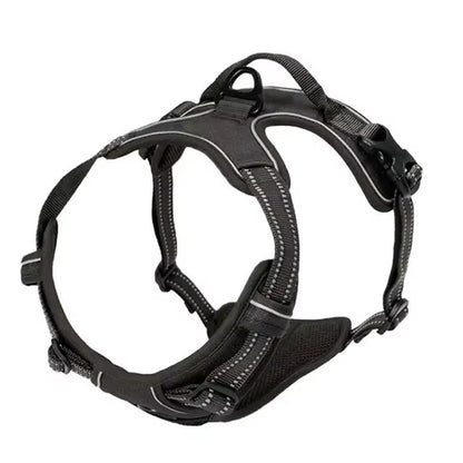 No Pull Dog Harness for Large Dogs,With Reflective Strips and Control Handle, Adjustable and Comfortable,No Choke Pet Harness ﻿