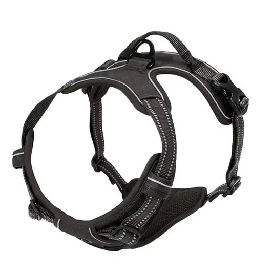 No Pull Dog Harness for Large Dogs,With Reflective Strips and Control Handle, Adjustable and Comfortable,No Choke Pet Harness ﻿