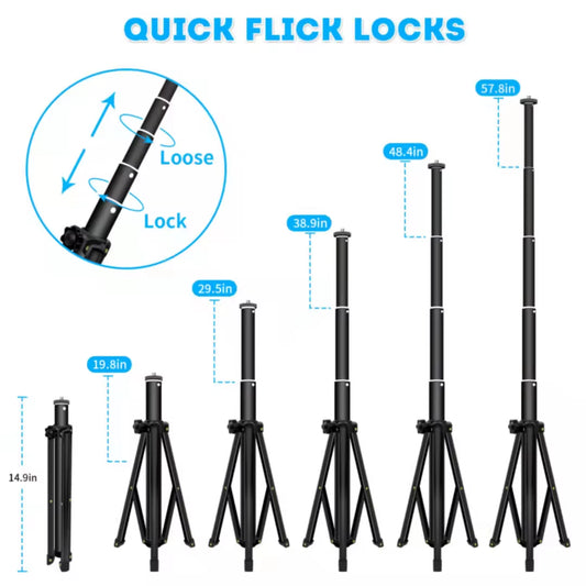 Aro de Luz LED 26cm con Trípode y Soporte para Móvil – Ideal para TikTok, YouTube, Instagram y Más