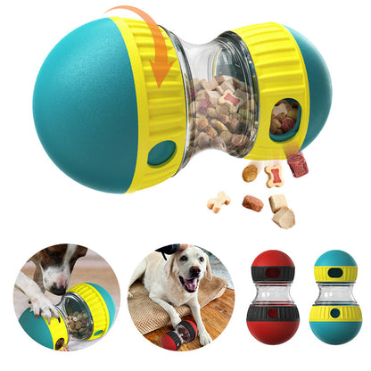 Juguete Interactivo para Perros: Dispensador de Comida y Diversión Inteligente