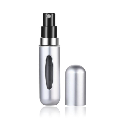 Botella De Recarga De Perfume De 5Ml, Mini Tarro De Pulverización Recargable Portátil, Bomba De Aroma, Envases Cosméticos Vacíos, Atomizador Para Herramienta De Viaje Caliente