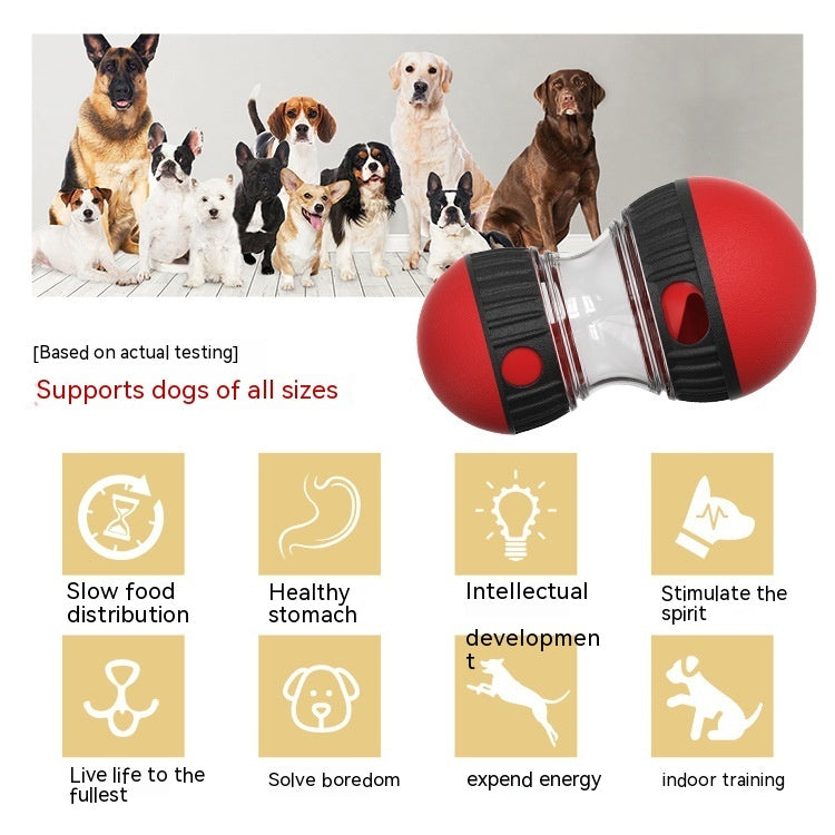 Juguete Interactivo para Perros: Dispensador de Comida y Diversión Inteligente