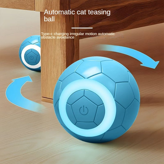Pelota interactiva eléctrica para gatos con sensor de gravedad